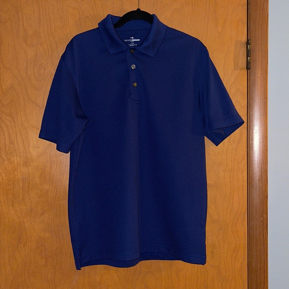 Grand Slam Golf Polo Shirt, Dark Blue, Size L
